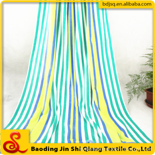 High Quality 100% Cotton Color Stripe Beach Towel Wholesale